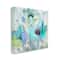Stupell Industries Blue Lilly Abstraction Canvas Wall Art